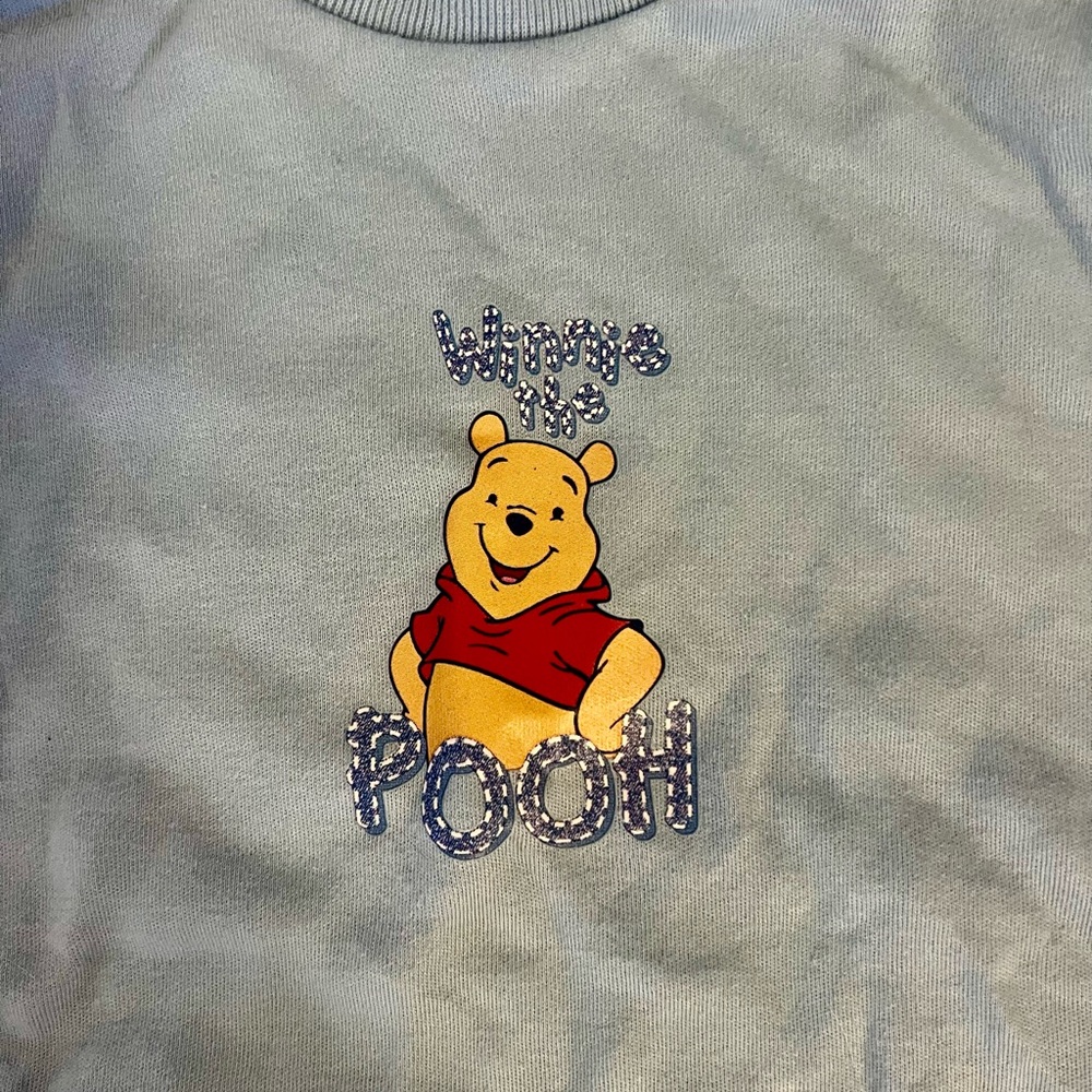 Disney Winnie the Pooh Blue Footie